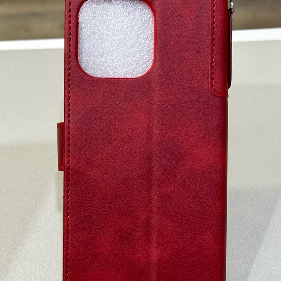 Beautiful iPhone 14 Pro Max Wallet Case + Glass Screen Protector,Ship Fast - Picture 5 of 8